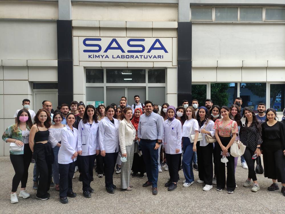 Bölümümüz öğrencileri ile SASA Polyester Sanayi A.Ş. fabrikası ziyareti gerçekleştirildi..